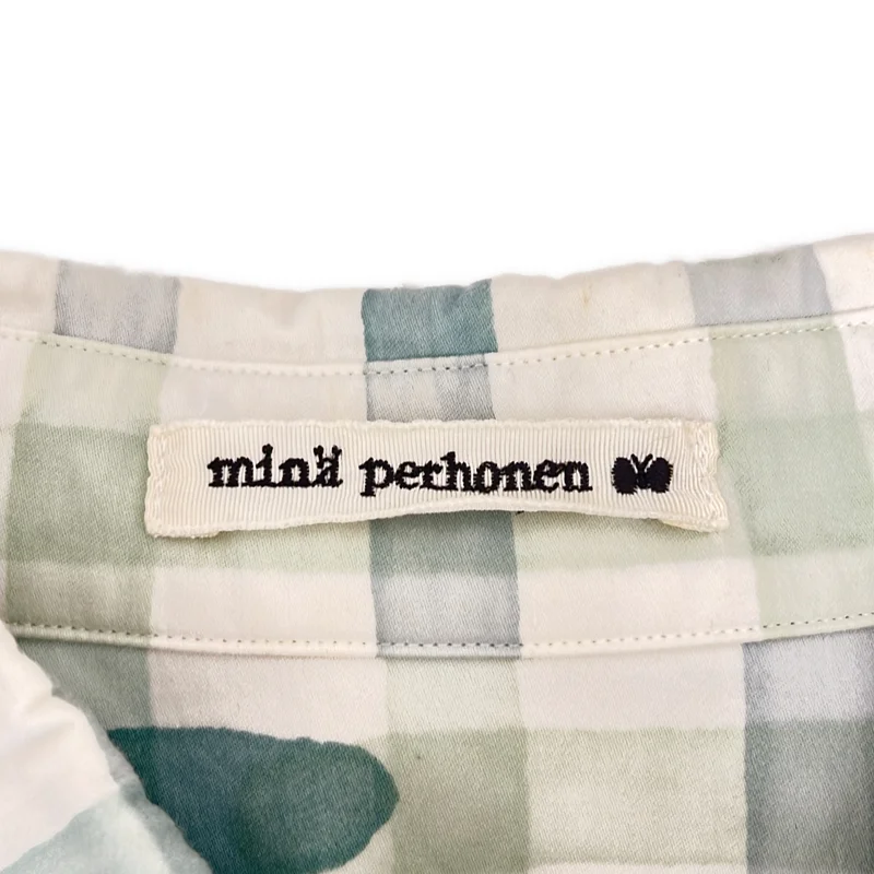 mina perhonen / ミナペルホネン | minamo チェック シャツ | L | レディース