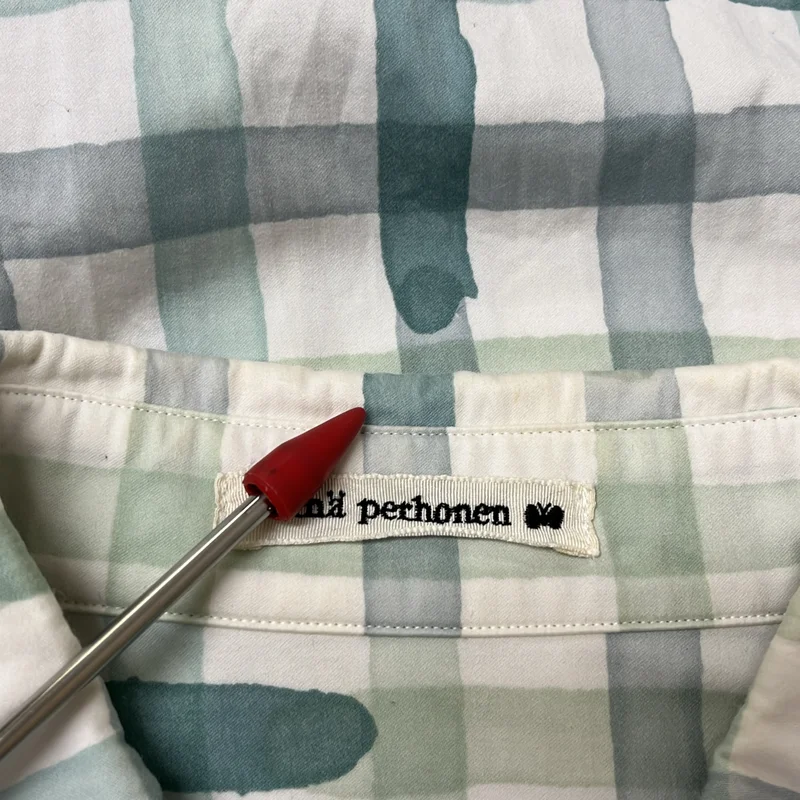 mina perhonen / ミナペルホネン | minamo チェック シャツ | L | レディース