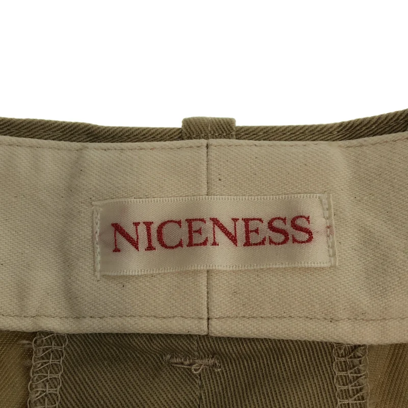 NICENESS / ナイスネス | MAHER チノサマーショーツ | S | メンズ