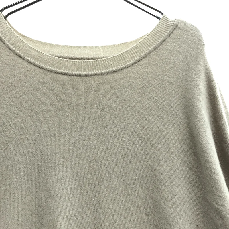MUSE de Deuxieme Classe / ミューズドゥーズィーエムクラス | fluffy / スムース クルーネック プルオーバー ニット セーター |