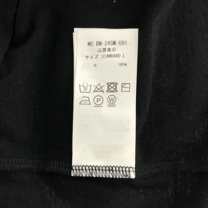 BATONER / バトナー | L'ECHOPPE 別注 / クルーネックウールTシャツ | L | メンズ