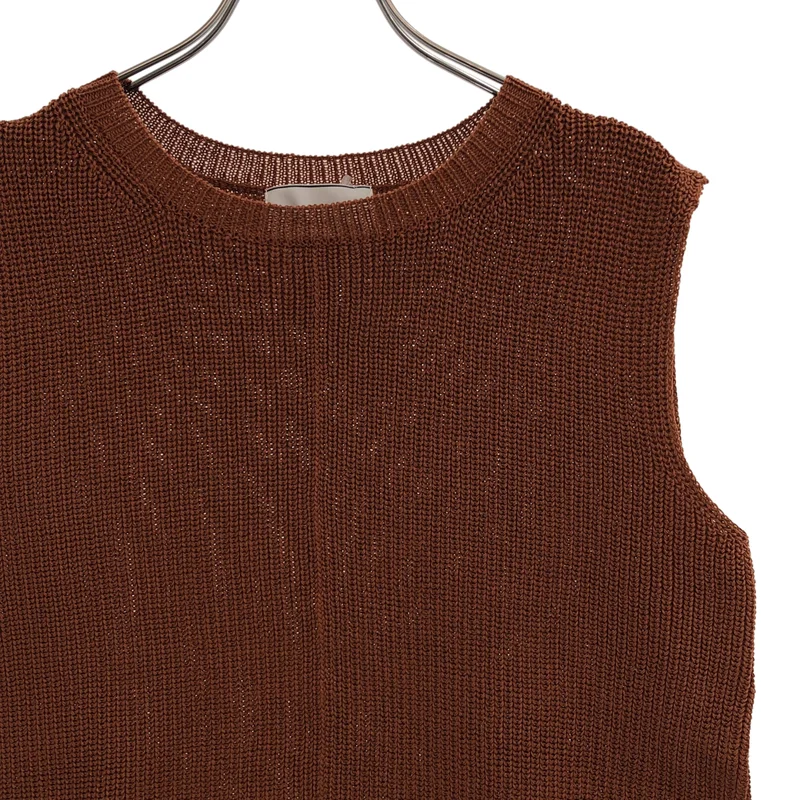 BEIGE， / ベイジ | コットン スリットトップス | 4 | レディース