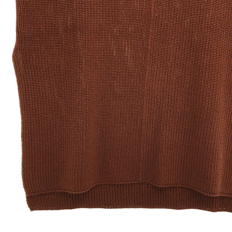 BEIGE， / ベイジ | コットン スリットトップス | 4 | レディース