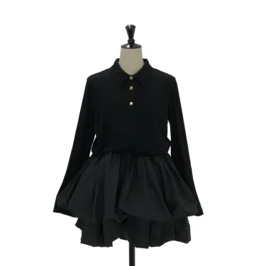 Rosy Monster / ロージーモンスター | AJISAI mini frill puff OP