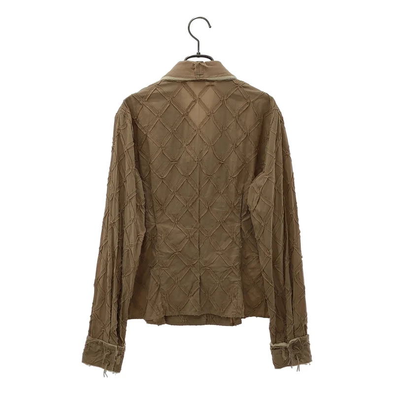 ISSEY MIYAKE / イッセイミヤケ | カットワーク シャツ ジャケット | 3 | レディース