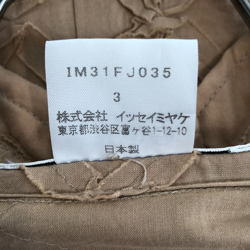 ISSEY MIYAKE / イッセイミヤケ | カットワーク シャツ ジャケット | 3 | レディース