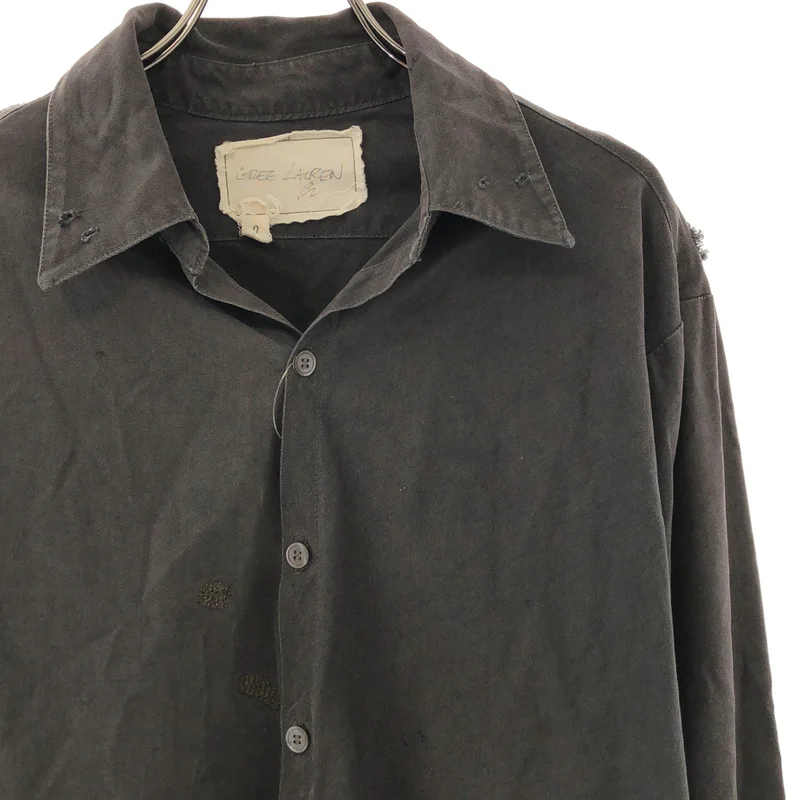 GREG LAUREN / グレッグローレン | THE TENT STUDIO SHIRT / テント ダメージ加工 シャツ | 2 | メンズ