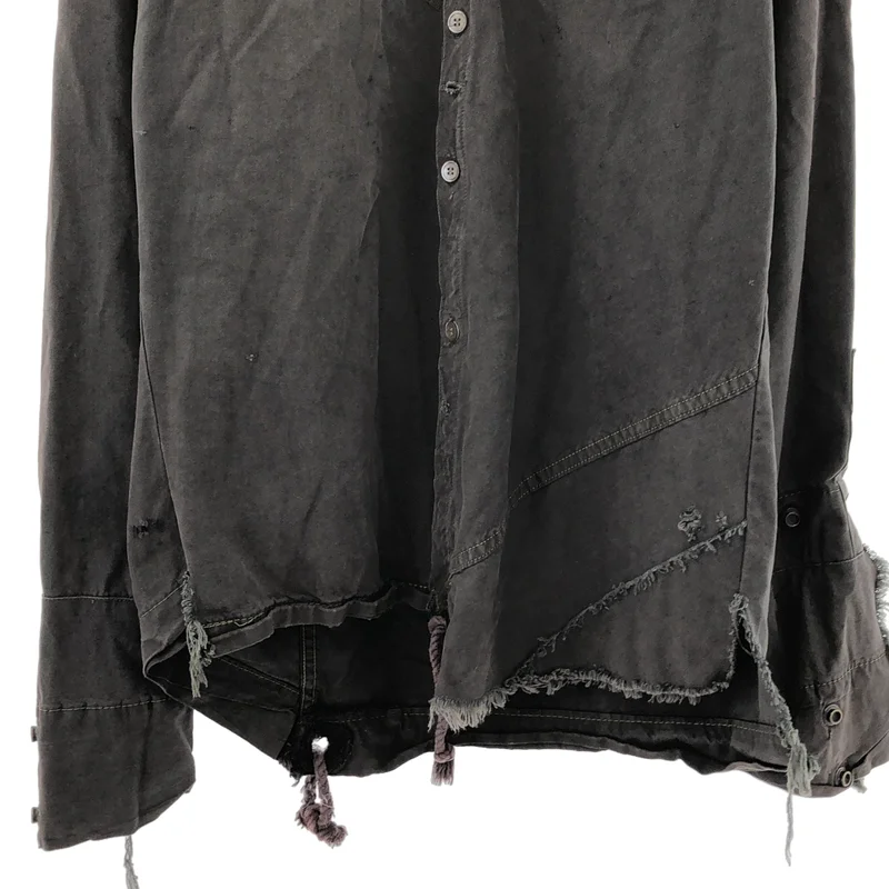GREG LAUREN / グレッグローレン | THE TENT STUDIO SHIRT / テント ダメージ加工 シャツ | 2 | メンズ