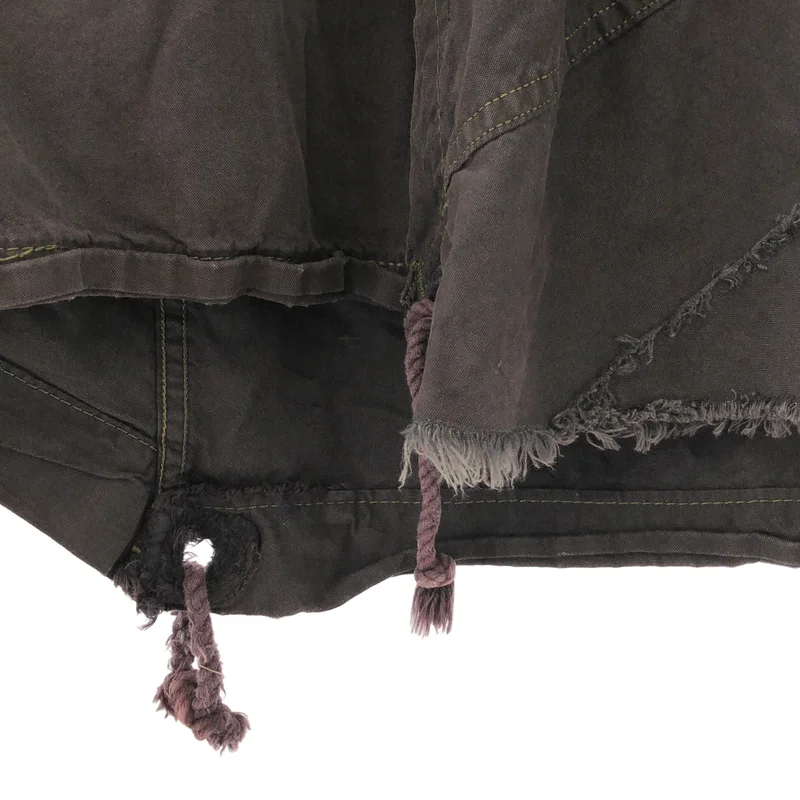 GREG LAUREN / グレッグローレン | THE TENT STUDIO SHIRT / テント ダメージ加工 シャツ | 2 | メンズ