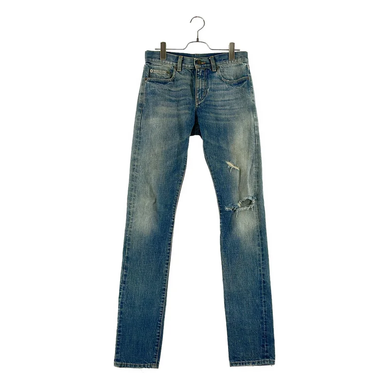 SAINT LAURENT PARIS / サンローランパリ | 2016SS | クラッシュ スキニーデニムパンツ | 28 | メンズ