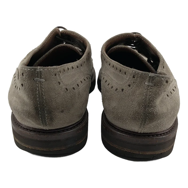 BRUNELLO CUCINELLI / ブルネロクチネリ | スエード ウィングチップ レースアップシューズ | 42 | メンズ