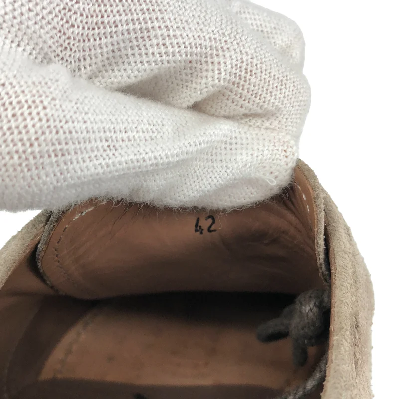 BRUNELLO CUCINELLI / ブルネロクチネリ | スエード ウィングチップ レースアップシューズ | 42 | メンズ