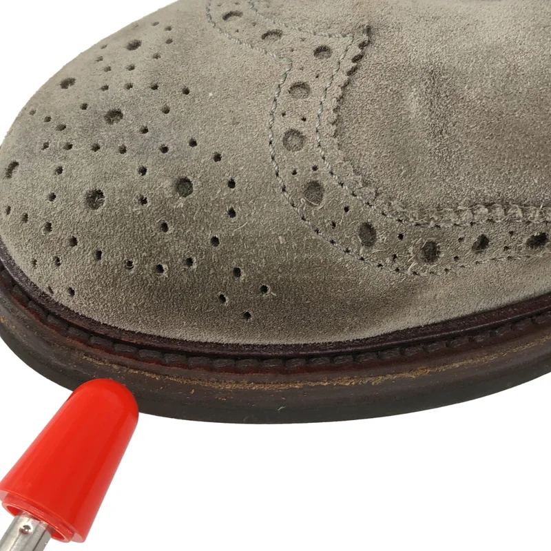 BRUNELLO CUCINELLI / ブルネロクチネリ | スエード ウィングチップ レースアップシューズ | 42 | メンズ