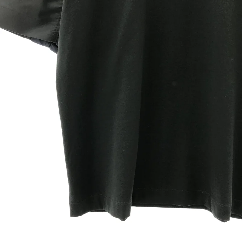 TOGA VIRILIS  / トーガビリリース | 2025SS | コットンジャージー 異素材切替 半袖Tシャツ | 46 | メンズ