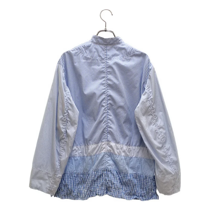 tao COMME des GARCONS / タオコムデギャルソン | 2022SS | コットン チェック切り替え チャイナシャツ | M | レディース