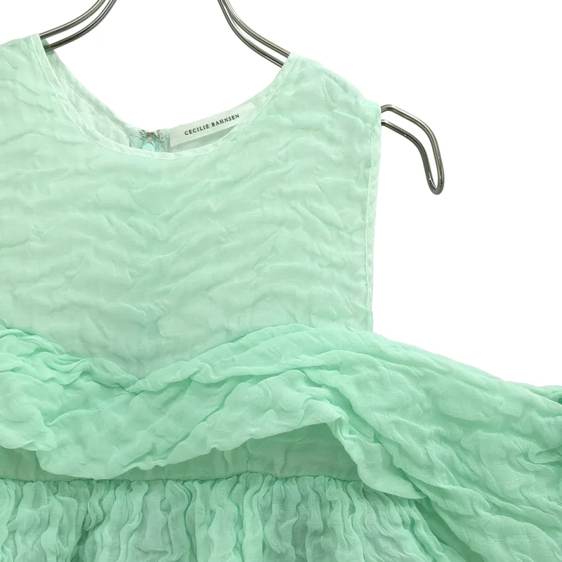 Cecilie Bahnsen / セシリーバンセン | 2023SS | SILK TOP NIMBUS MATELASSE / コットン ノースリーブトップス | 8 | レディース