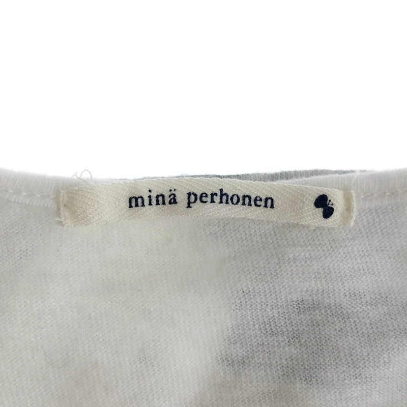 mina perhonen / ミナペルホネン | forest parade / フォレスト パレード プリント Tシャツ カットソー | 36 | レディース