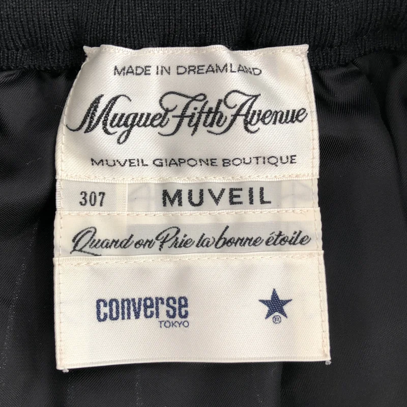 MUVEIL / ミュベール | × CONVERSE TOKYO / ハートドット プリーツスカート | F | レディース