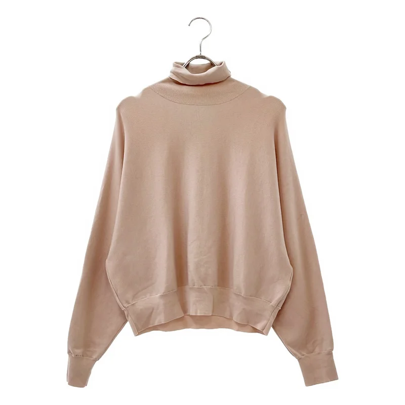 IIROT / イロット | Wool Silk Turtle Knit タートルネックニット | F | レディース
