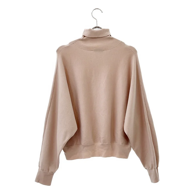 IIROT / イロット | Wool Silk Turtle Knit タートルネックニット | F | レディース