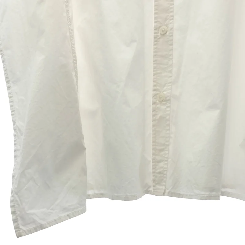 CLANE / クラネ | STAND COLLAR WIDE BOX SHIRT スタンドカラー ワイドボックスシャツ | 1 | レディース