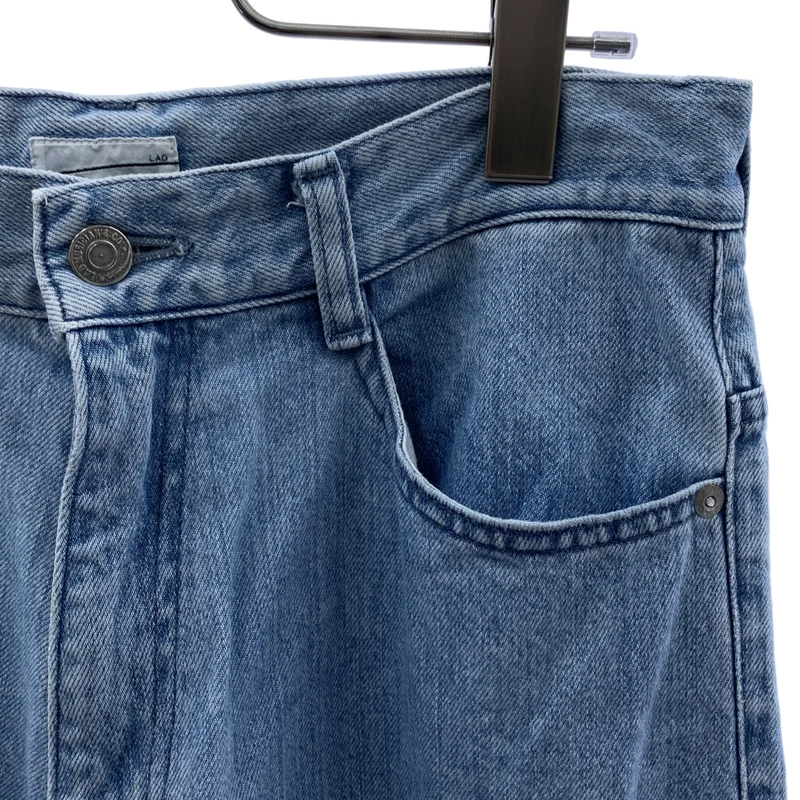 LAD MUSICIAN / ラッドミュージシャン | 12oz FLAT DENIM TAPERED BAGGY PANTS バギーデニムパンツ | 42 | メンズ