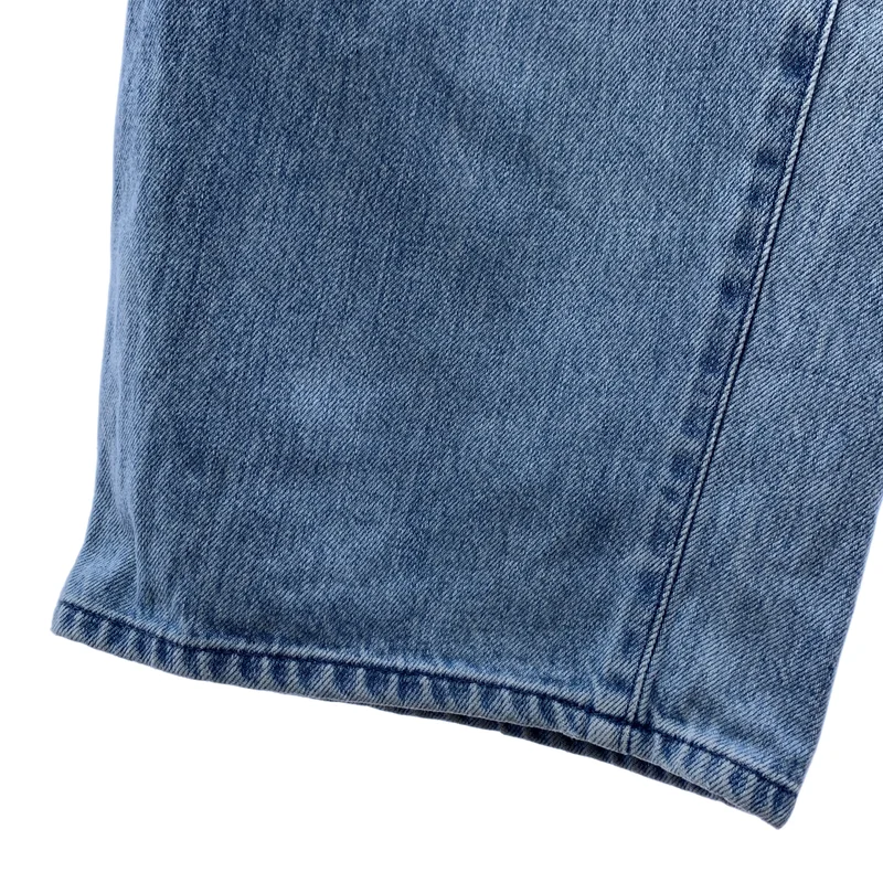 LAD MUSICIAN / ラッドミュージシャン | 12oz FLAT DENIM TAPERED BAGGY PANTS バギーデニムパンツ | 42 | メンズ