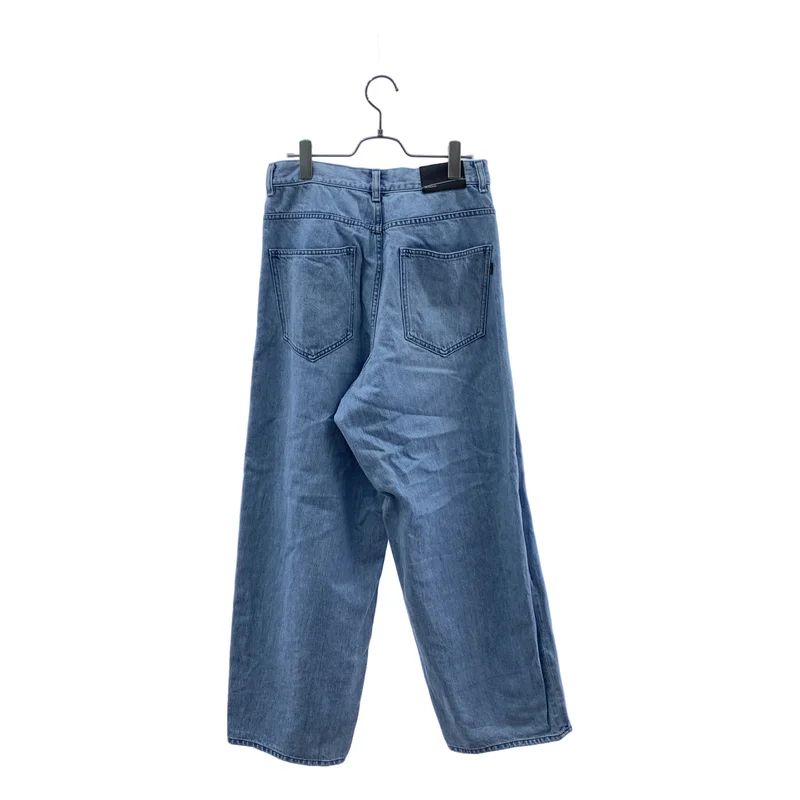 LAD MUSICIAN / ラッドミュージシャン | 12oz FLAT DENIM TAPERED BAGGY PANTS バギーデニムパンツ | 42 | メンズ