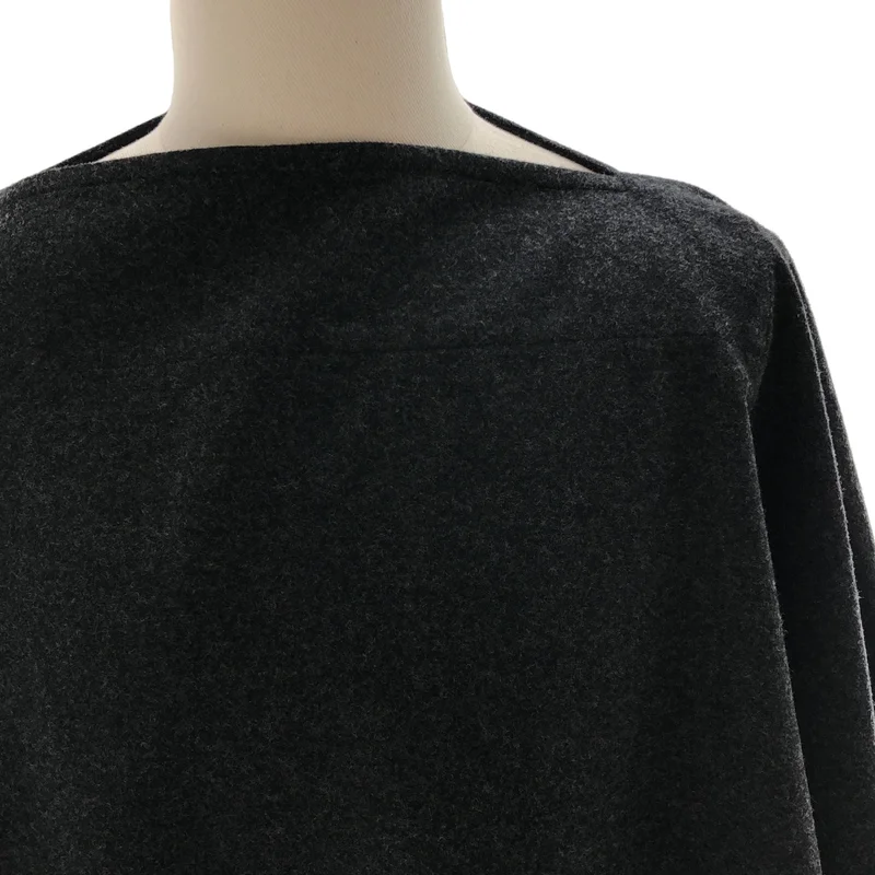 COMME des GARCONS HOMME DEUX / コムデギャルソンオムドゥ | 2023AW | ウール混 ポンチョ  DL-K801 |