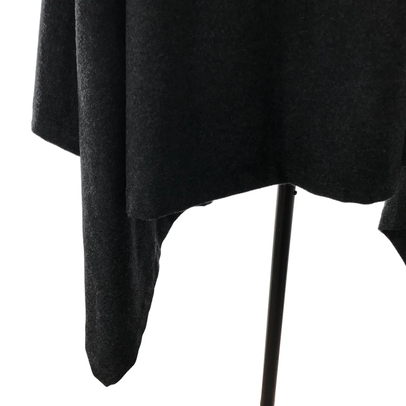 COMME des GARCONS HOMME DEUX / コムデギャルソンオムドゥ | 2023AW | ウール混 ポンチョ  DL-K801 |
