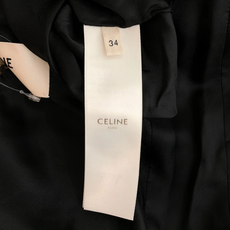CELINE / セリーヌ | チェック 2B テーラードジャケット 2V441223F | 34 | レディース