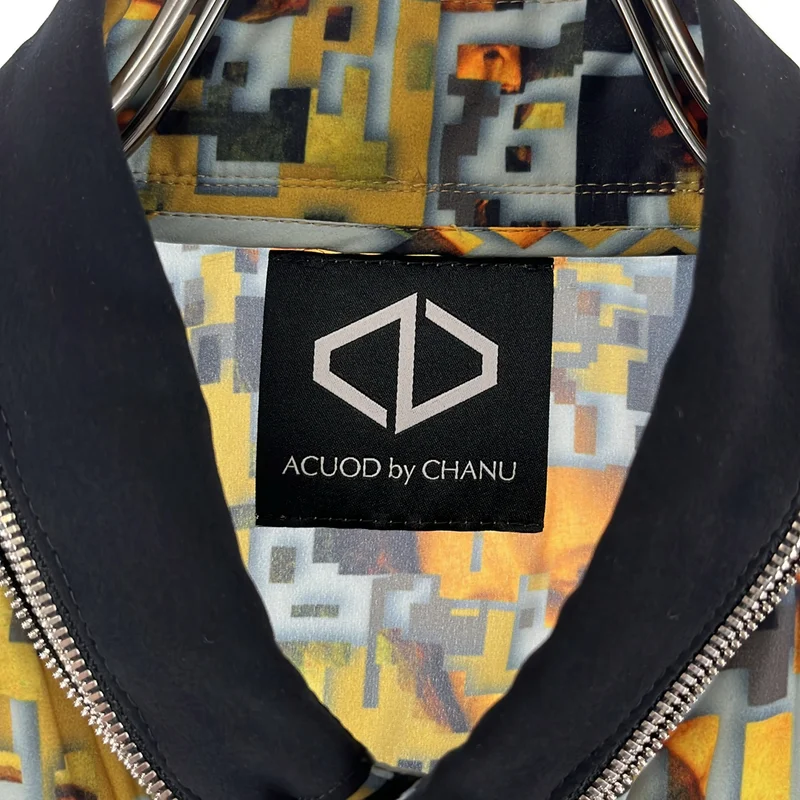 ACUOD by CHANU / アクオドバイチャヌ | グラフィックプリント ロングシャツ |