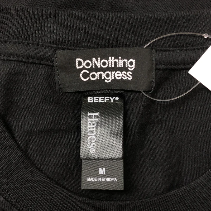 Do Nothing Congress / ドゥー ナッシング コングレス | ロゴ プリント Tシャツ カットソー | M | メンズ