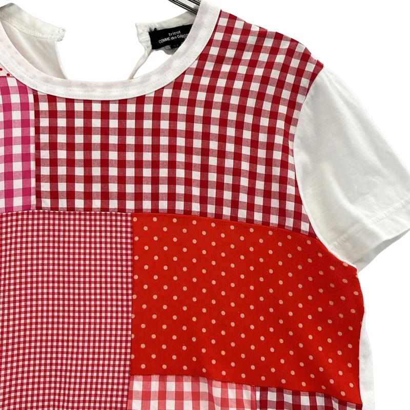 tricot COMME des GARCONS / トリココムデギャルソン | 2013S | パッチワークデザインTシャツ | M | レディース