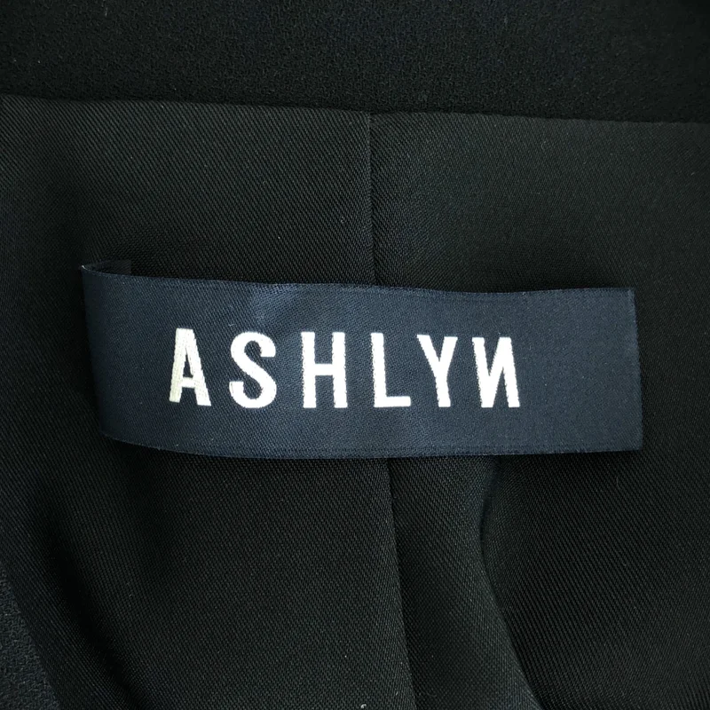 ASHLYN / アシュリン | プリーツ ドッキング ノーカラージャケット | 4 | レディース