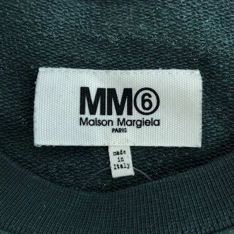 MM6 Maison Margiela / エムエムシックスメゾンマルジェラ | 2017SS | カットオフ 半袖スウェット | L | レディース