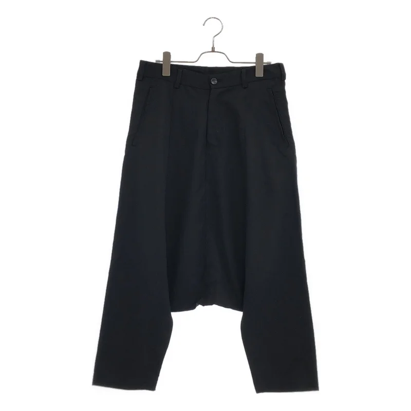 BLACK COMME des GARCONS / ブラックコムデギャルソン | 2009SS | ウールギャバ サルエルパンツ | XS | メンズ