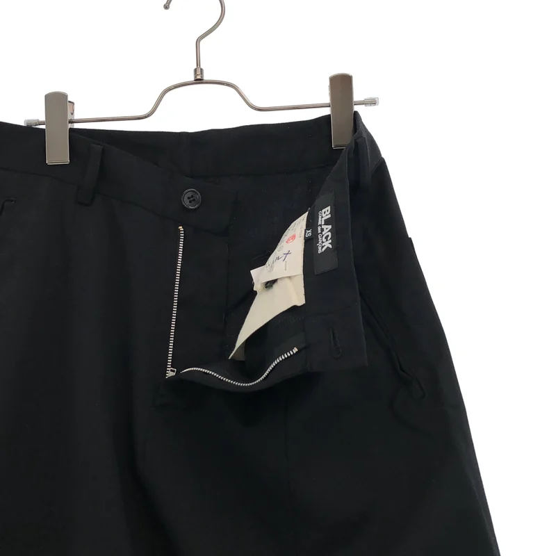 BLACK COMME des GARCONS / ブラックコムデギャルソン | 2009SS | ウールギャバ サルエルパンツ | XS | メンズ