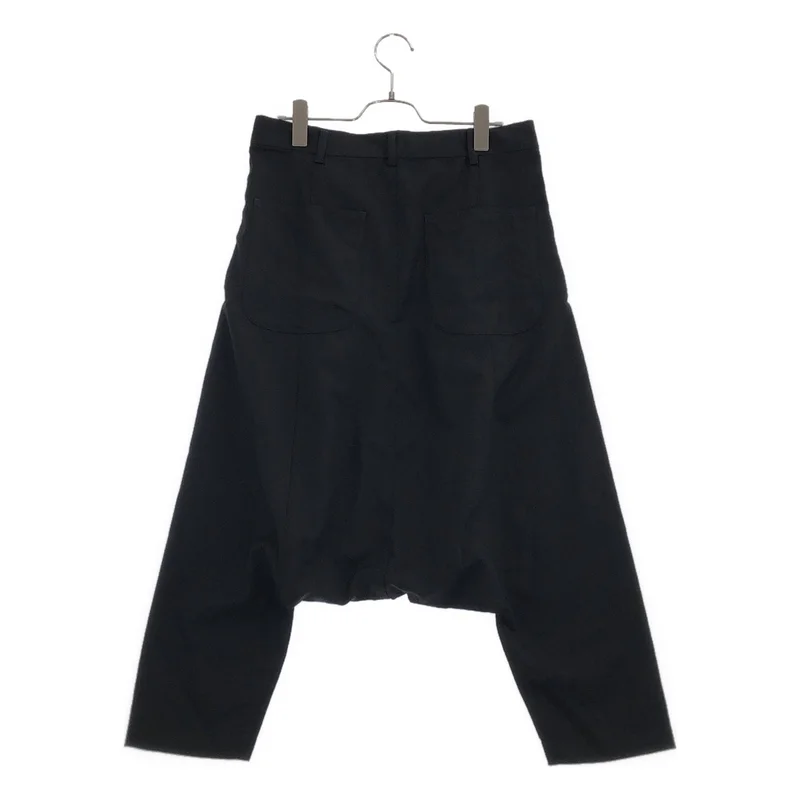 BLACK COMME des GARCONS / ブラックコムデギャルソン | 2009SS | ウールギャバ サルエルパンツ | XS | メンズ