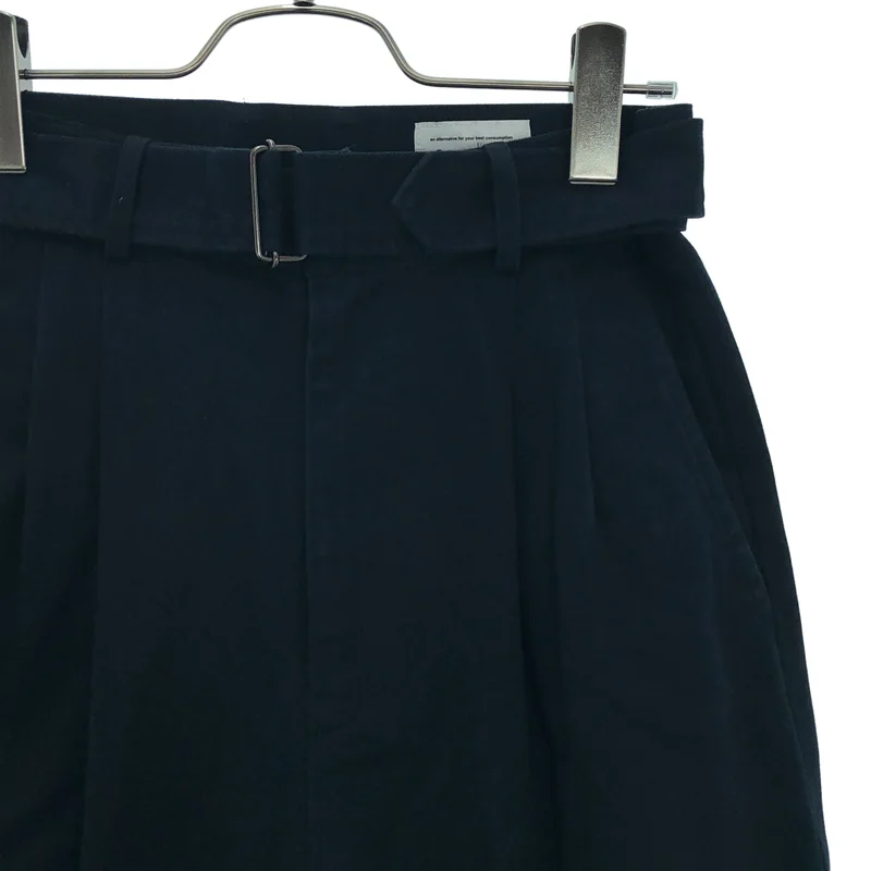 foufou / フーフー | belted straight pants ベルテッドストレートパンツ | 0 | レディース