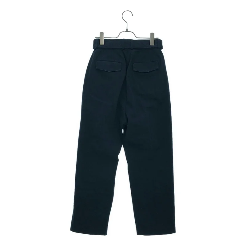foufou / フーフー | belted straight pants ベルテッドストレートパンツ | 0 | レディース