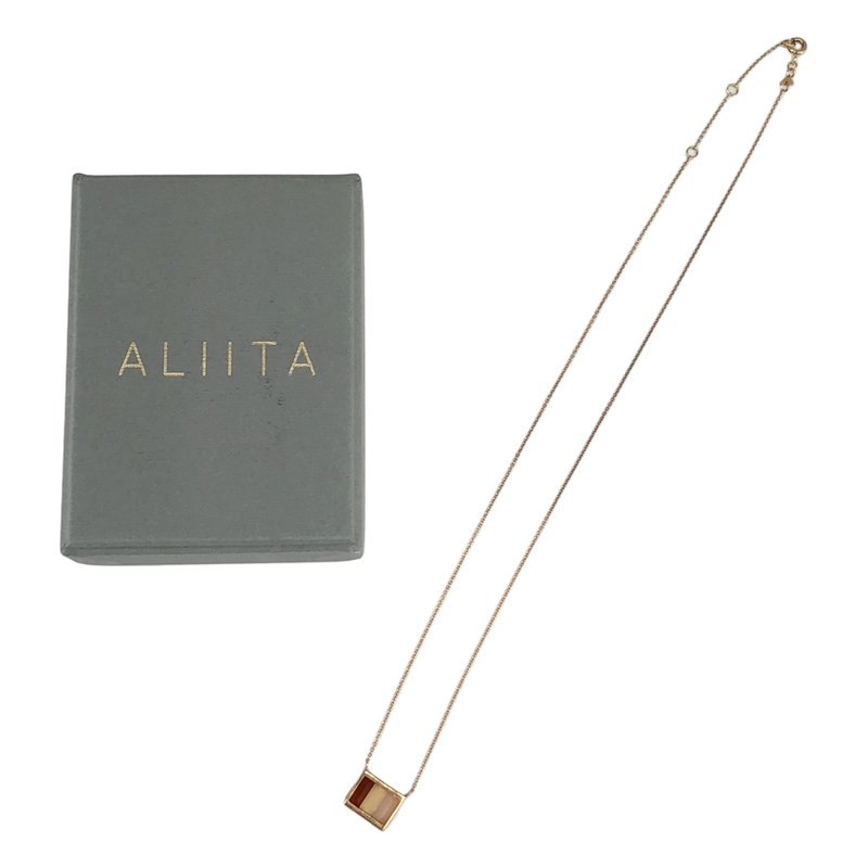 ALIITA / アリータ | Bi Maxi Baguette スクエアネックレス |