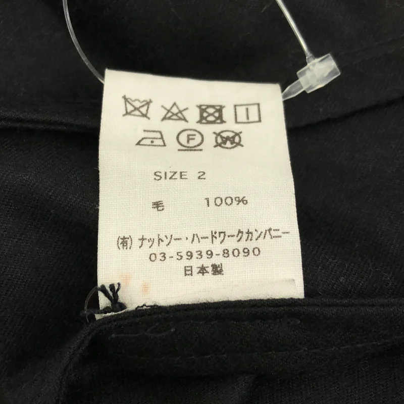 TOUJOURS / トゥジュー | ウール ラップデザイン ワンピース | 2 | レディース