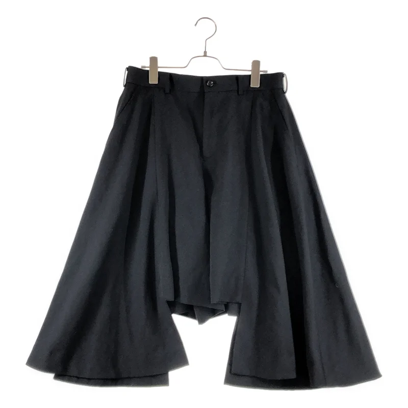 COMME des GARCONS HOMME PLUS / コムデギャルソンオムプリュス | 2024SS | ドレープ 変形 サルエルパンツ | S | メンズ