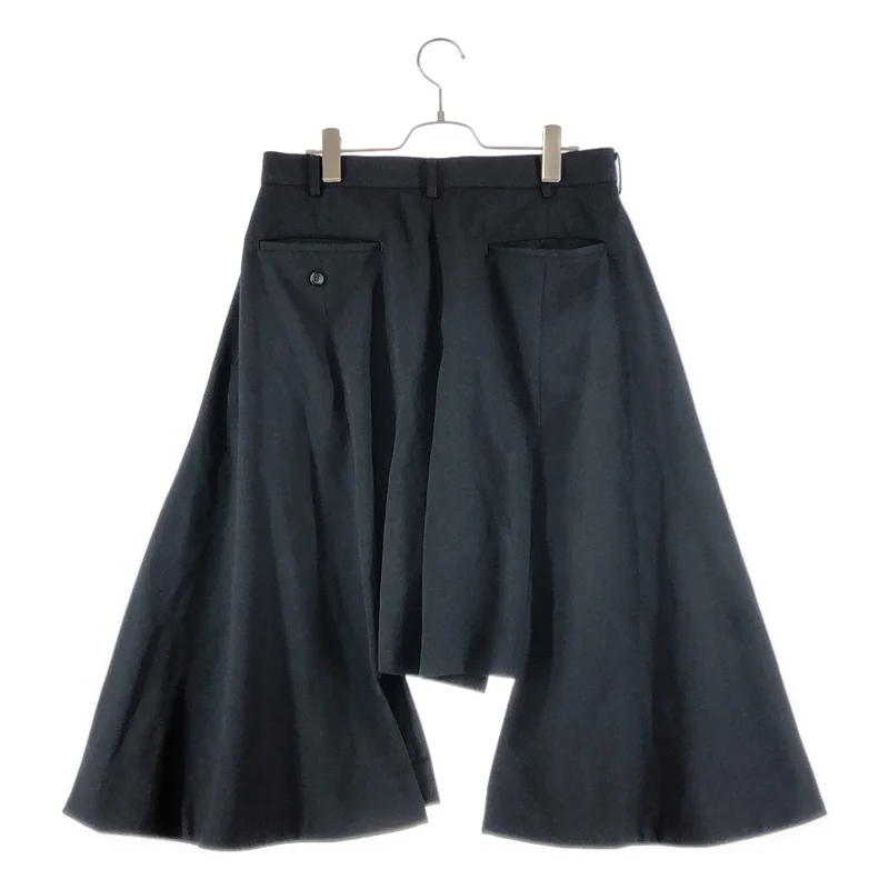 COMME des GARCONS HOMME PLUS / コムデギャルソンオムプリュス | 2024SS | ドレープ 変形 サルエルパンツ | S | メンズ