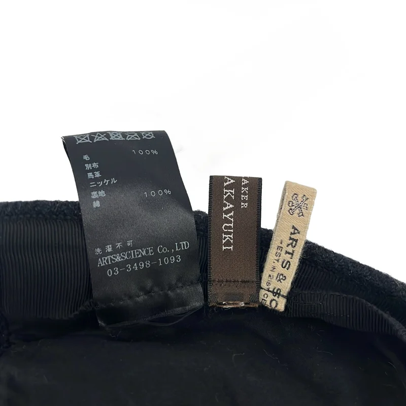 KIJIMA TAKAYUKI / キジマタカユキ | × ARTS&SCIENCE / ウール ヘリンボーン 6パネル キャップ | F | その他