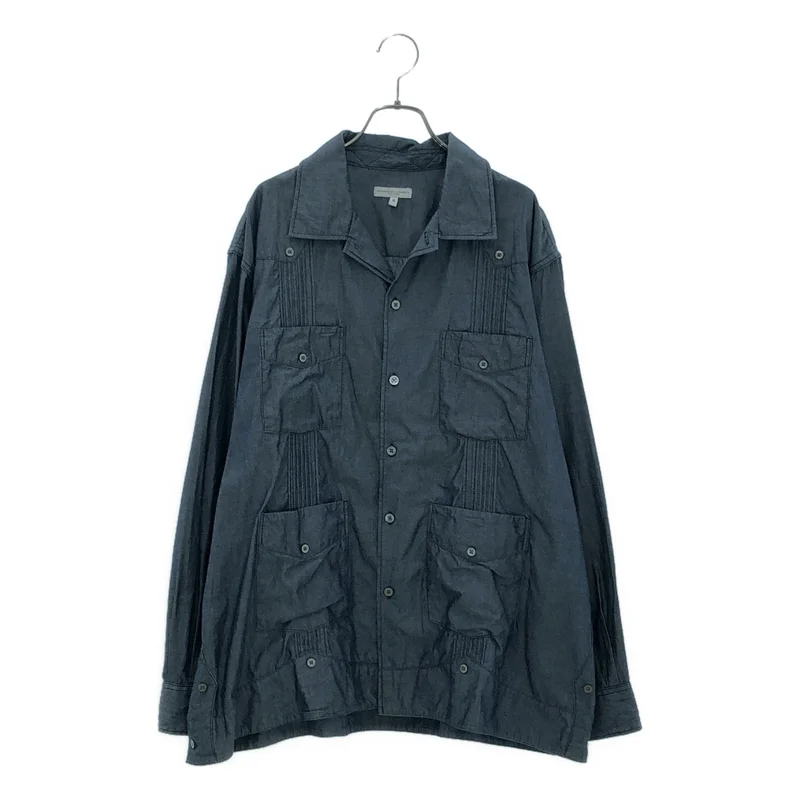 Engineered Garments / エンジニアドガーメンツ | 2025SS | Guayabera Shirt / シャンブレー キューバシャツ | S | メンズ