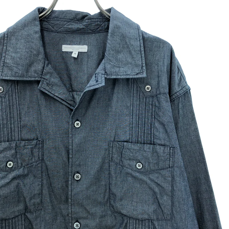 Engineered Garments / エンジニアドガーメンツ | 2025SS | Guayabera Shirt / シャンブレー キューバシャツ | S | メンズ
