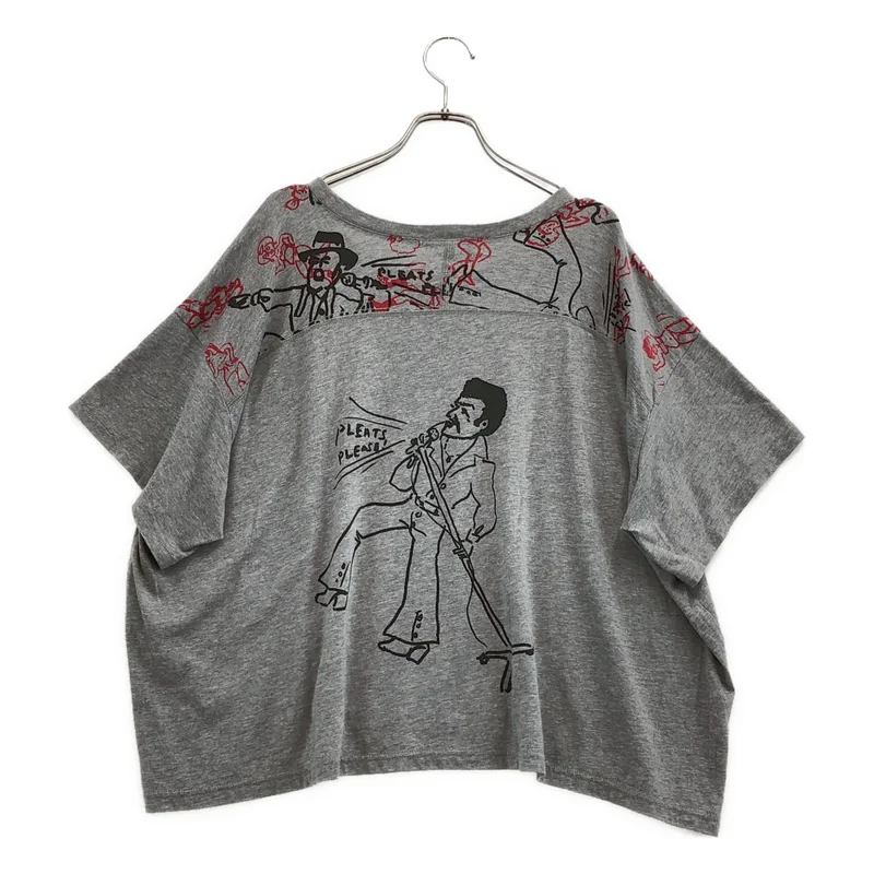 PLEATS PLEASE ISSEY MIYAKE / プリーツプリーズイッセイミヤケ | 2013AW | × Terry Johnson / アートプリント Tシャツ | 3 | レディース
