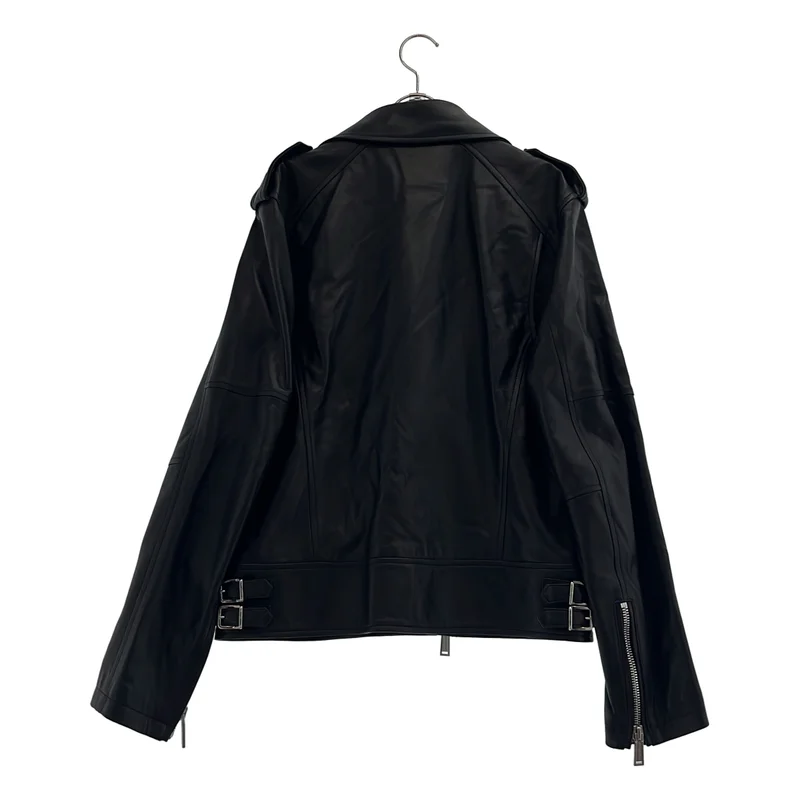 DSQUARED2 / ディースクエアード | 2025AW | Kiodo Leather Jacket / ラムレザー ダブルライダースジャケット | 50 | メンズ